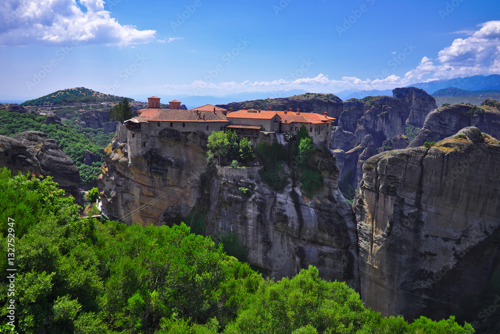 Fototapeta premium Greek orthodox monastary Meteora in Greece..
