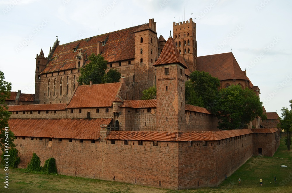 The castle in Malbork