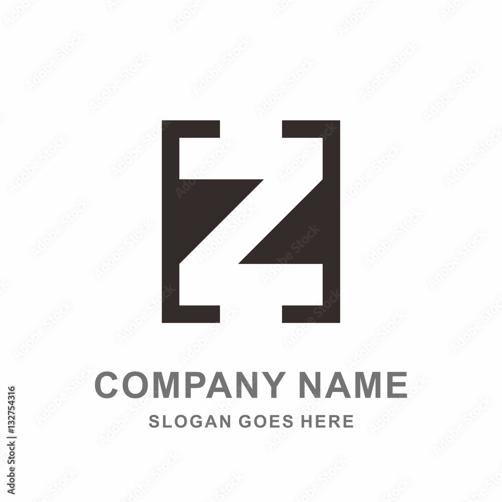 Monogram Letter Z Geometric Square Strips Architecture Interior Furnishing Business Company Stock Vector Logo Design Template Monogram Letter Z Geometric Square Strips Architecture Interior Furnishing Business Company Stock Vector Logo Design Template