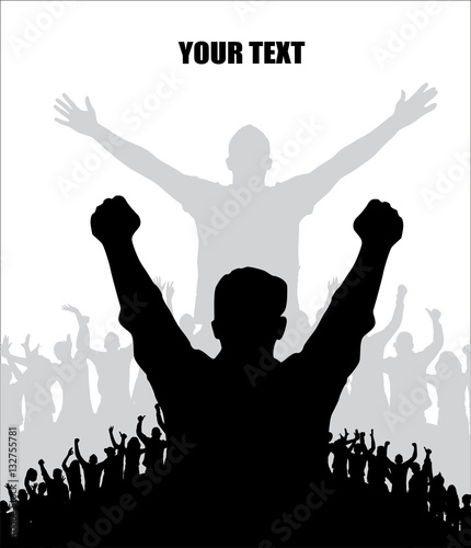 Banner for music concerts and sport championships