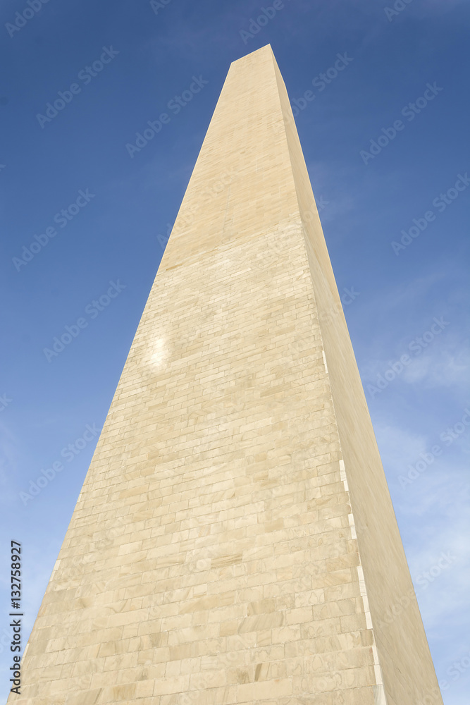 Washington Monument in a sunny day in Washington DC