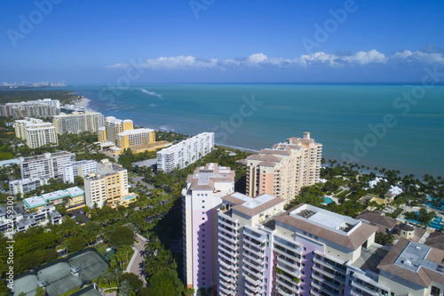 Aerial image of Key Biscayne real estate and nature scenic © Felix Mizioznikov
