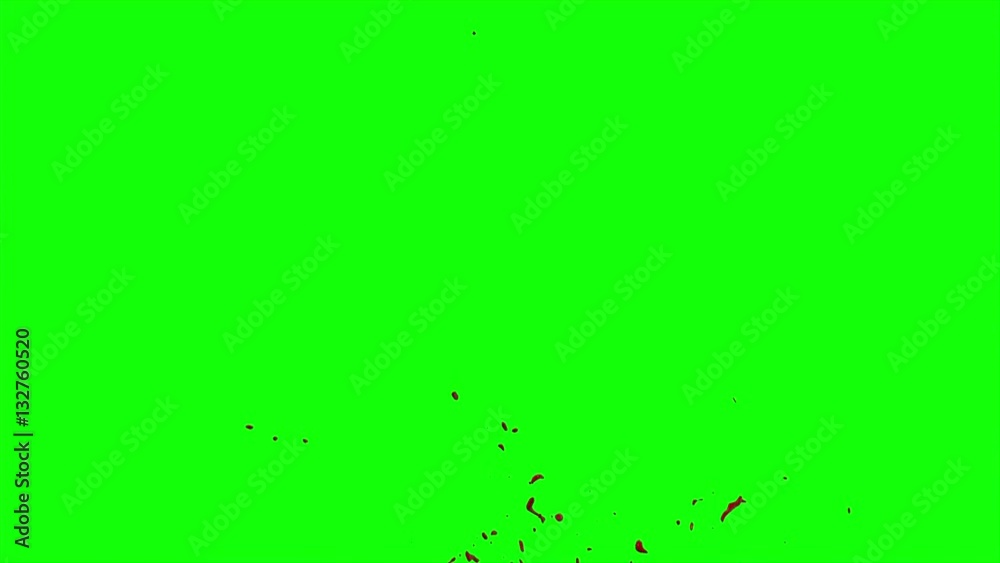 Hd Blood Burst Slow Motion (Green Screen) 169 Hd Blood Burst Slow Motion (Green Screen) 169