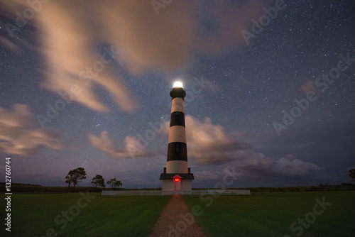 Bodie Island Lighthouse Under The Stars 