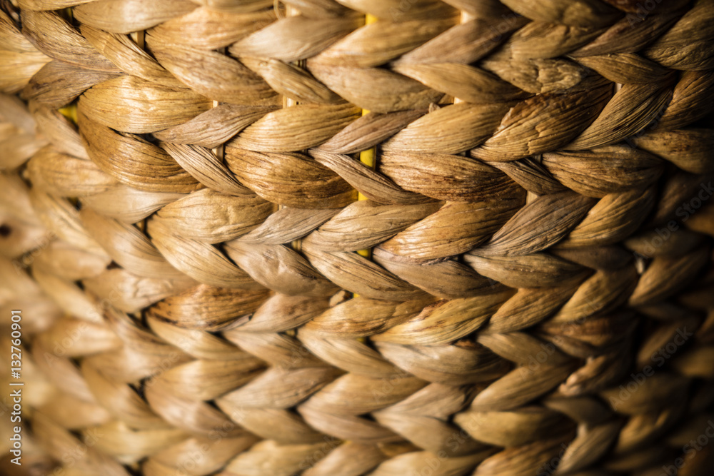 bamboo weaving texutre