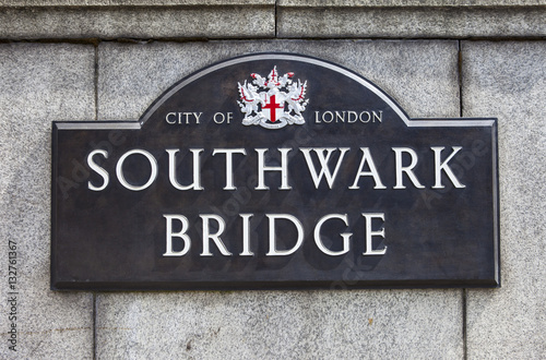 Southwark Bridge in London