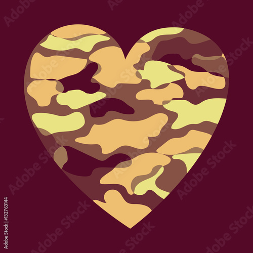 A heart. Vector cor icon. Valentine 'Dies signum. Symbol amoris. photo