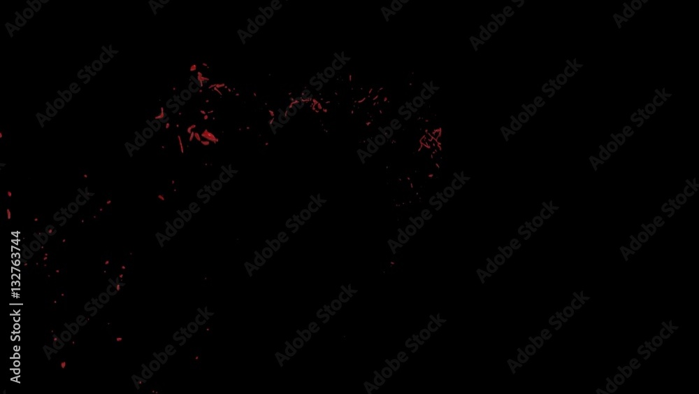 Hd Blood Burst Slow Motion (With Alpha) 196 Hd Blood Burst Slow Motion (With Alpha) 196