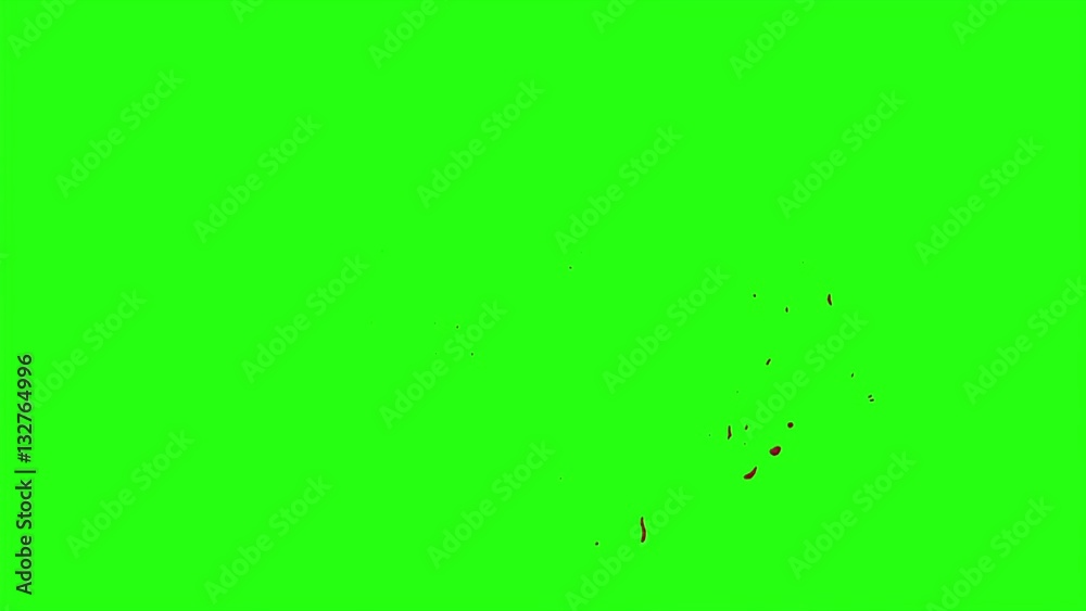 Hd Blood Burst Motion Blur (Green Screen) 78 Hd Blood Burst Motion Blur (Green Screen) 78