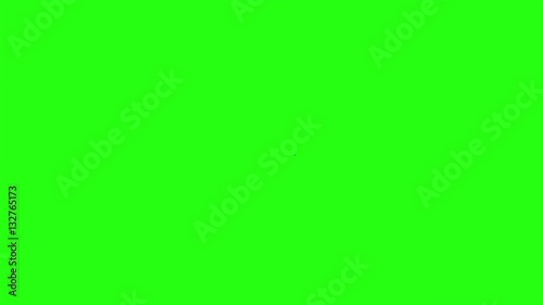 Hd Blood Burst Motion Blur (Green Screen) 136