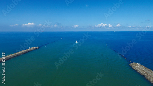 Horizonte en el mar