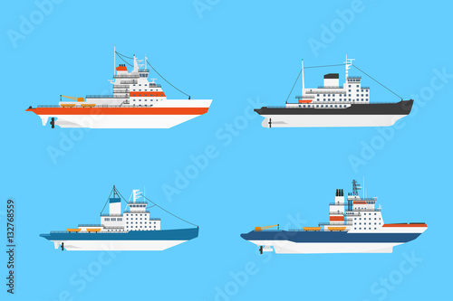 set of ships