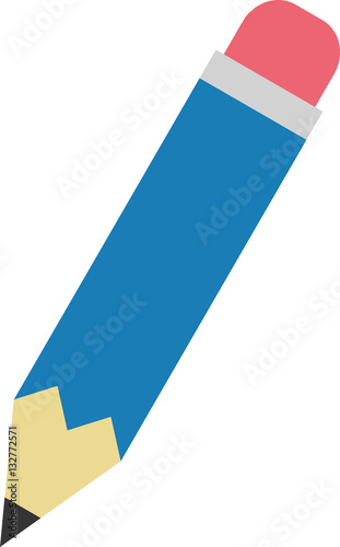 Free Download Blue pencil vector - GFXLoad