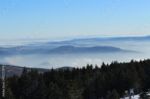 Above Czech hills