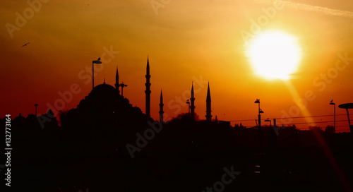 Sunset from Istanbul