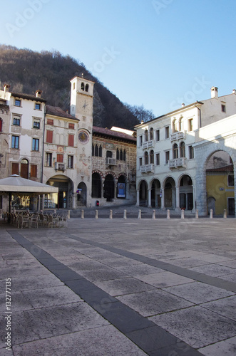The old district of Serravalle, one of the two old village formi © alexzappa