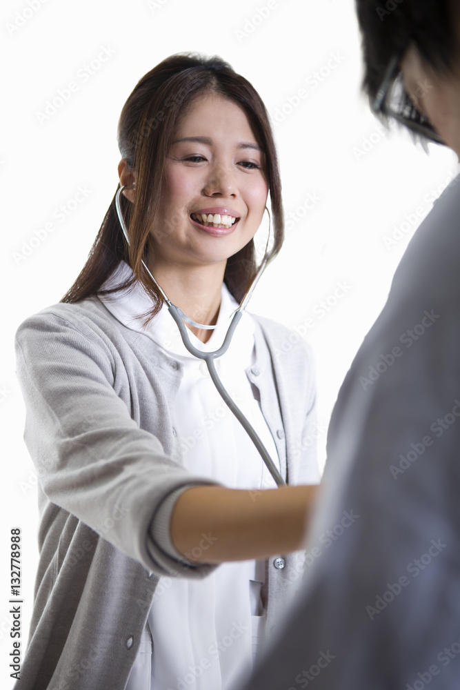 看護師の女性 看護師の女性
