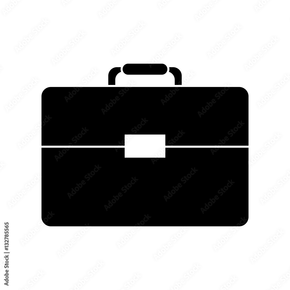 silhouette portfolio suitcase business document vector illustration eps 10 silhouette portfolio suitcase business document vector illustration eps 10