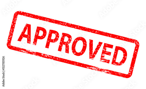 approved stamp on white background. approved stamp sign.