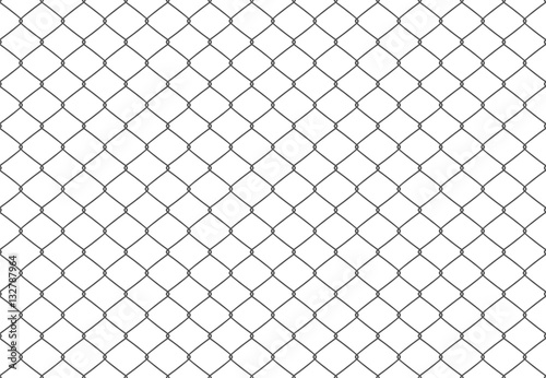 Metallic Wired Fence Seamless Pattern