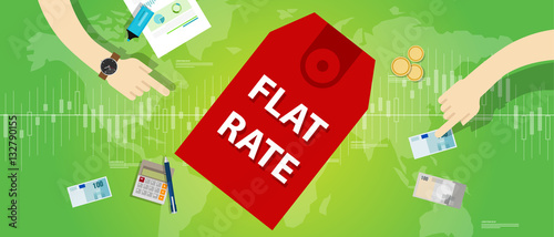flat rate interest label finance discount  price