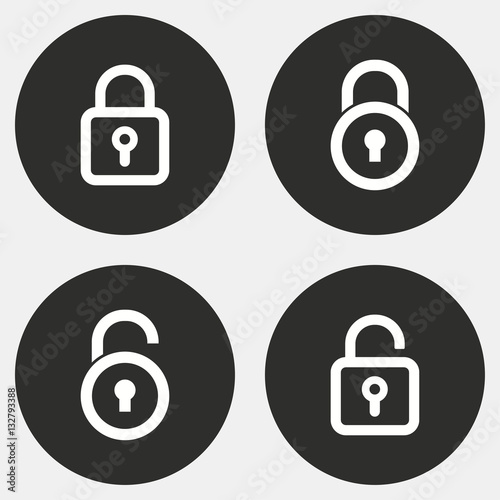 Lock - vector icon.