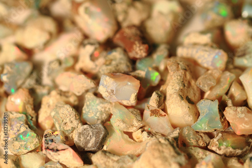 natural opal mineral collection