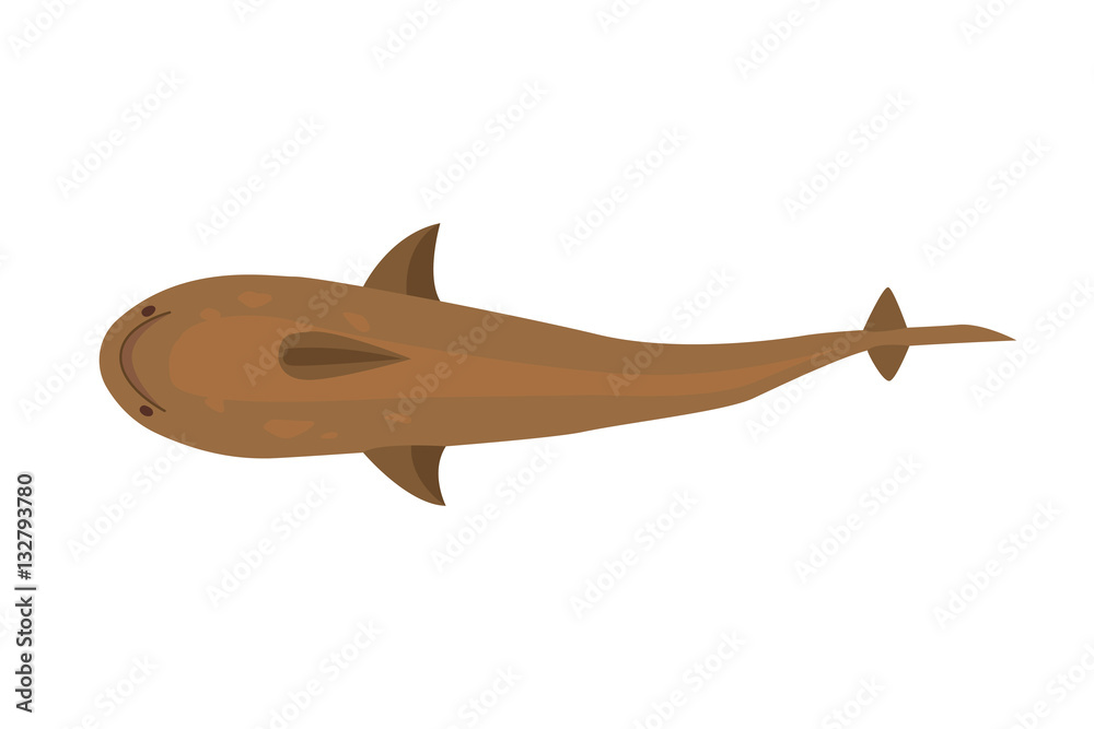 Vector shark character. Vector shark character.