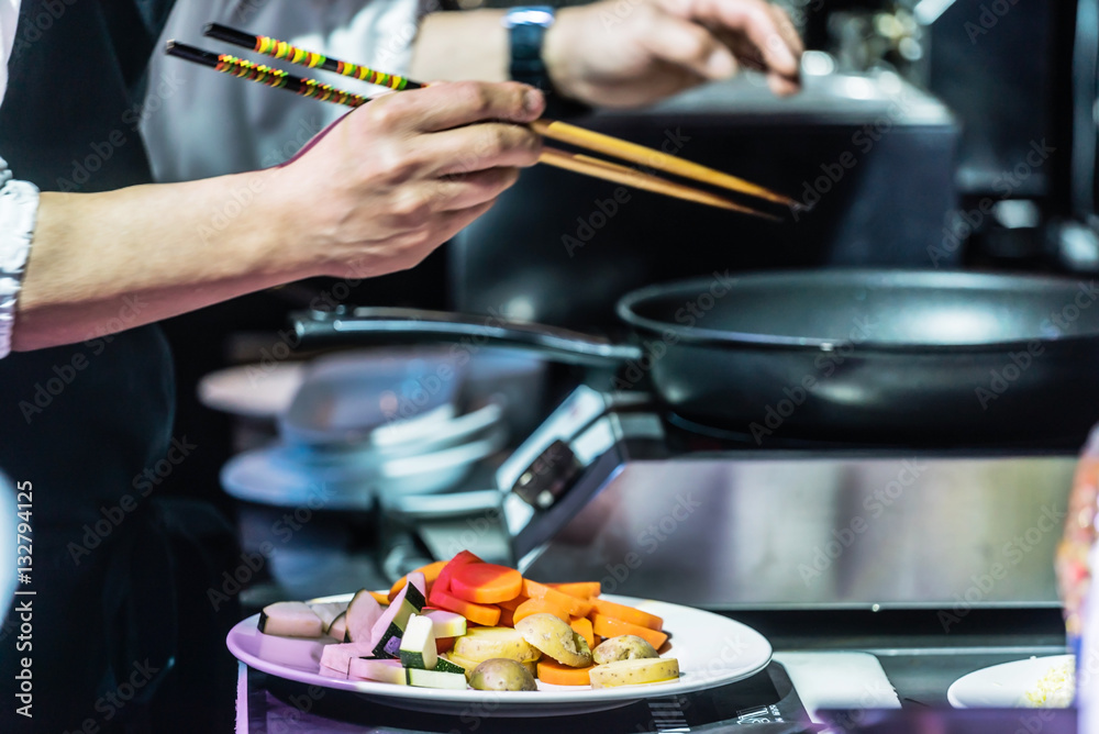 chef at work