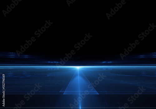 Obraz na płótnie techno loghts background wallpaper