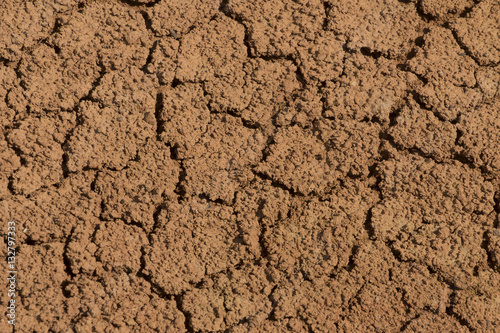 Background of red clay