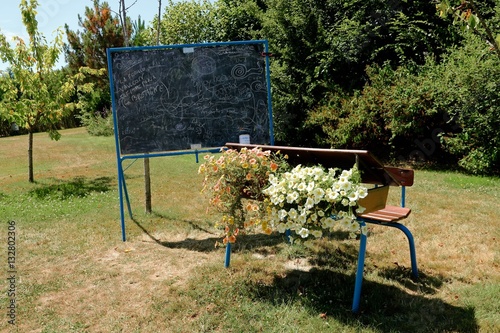 THE GARDEN OF The WRITER COLETTE, VARETZ, CORREZE, FRANCE

