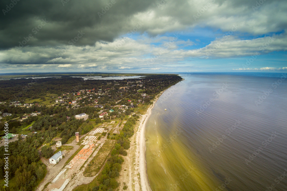 Gulf of Riga coast, Latvia.