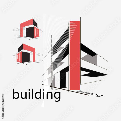 construction and architecture. logo