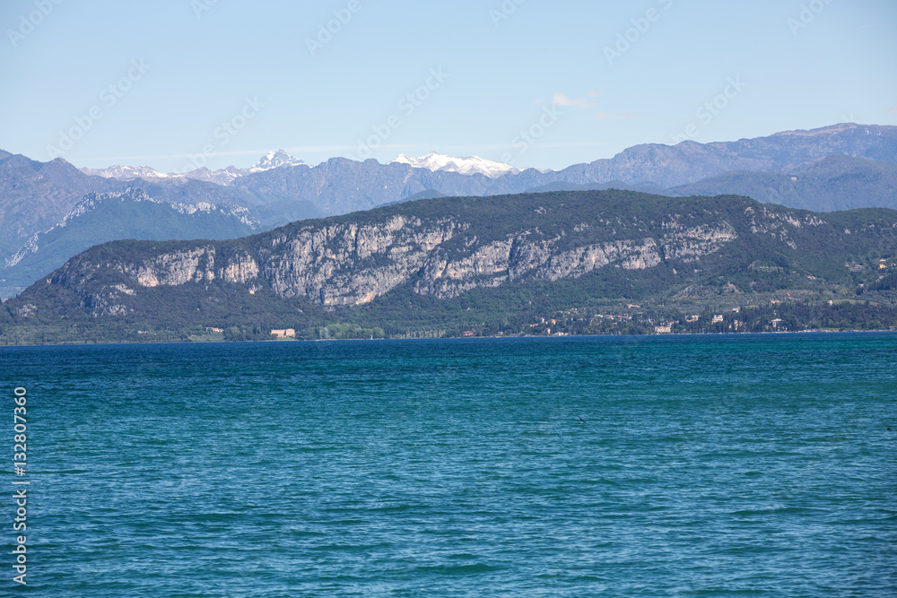 Garda Lake /Lago di Garda/, largest Italian lake in North Italy