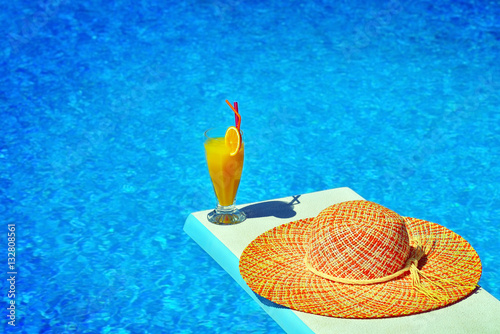 Summer vacation scene photo