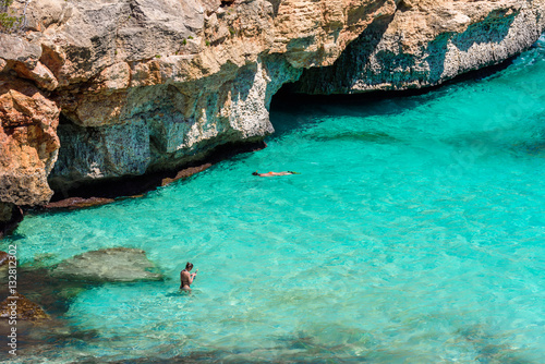 Calo Des Moro - beautiful bay of Mallorca, Spain photo