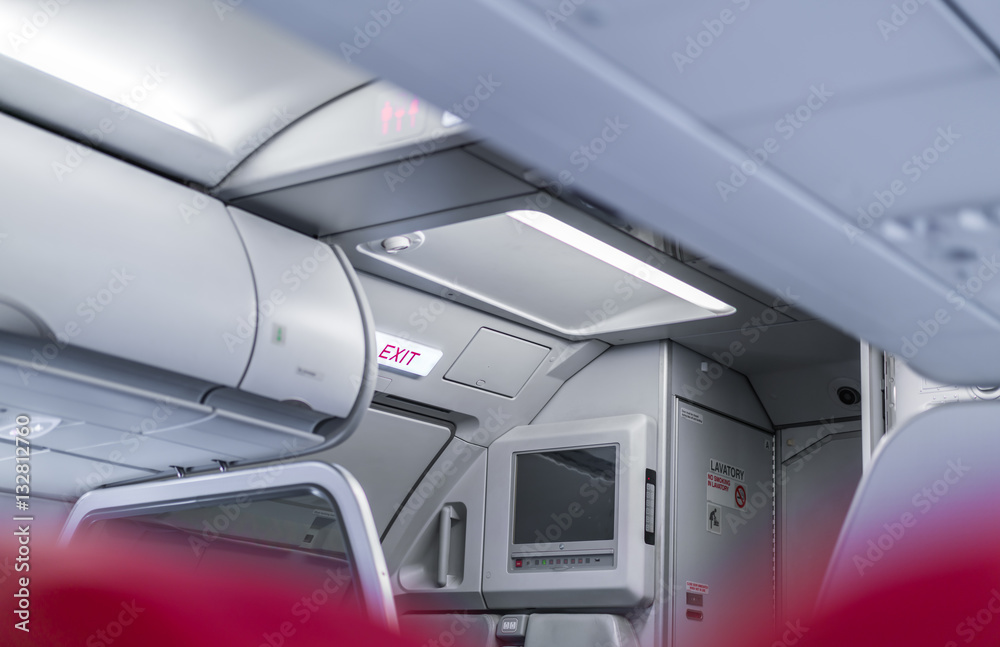 Emergency exit in aircraft  .