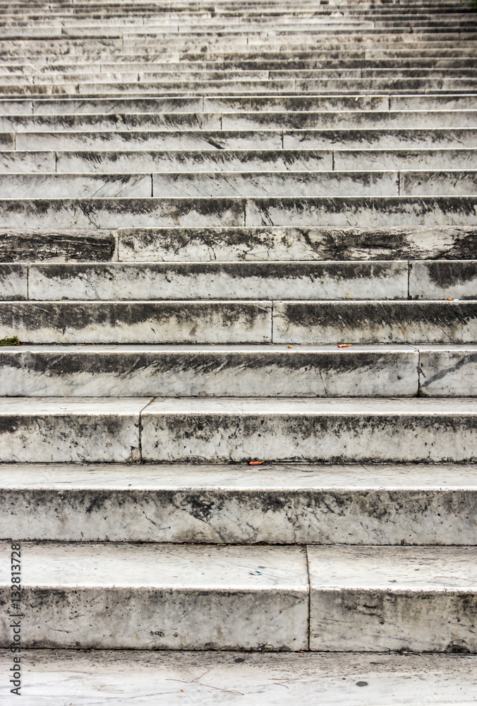 Ancient empty stone stairs at historical center of Rome, Italy Ancient empty stone stairs at historical center of Rome, Italy