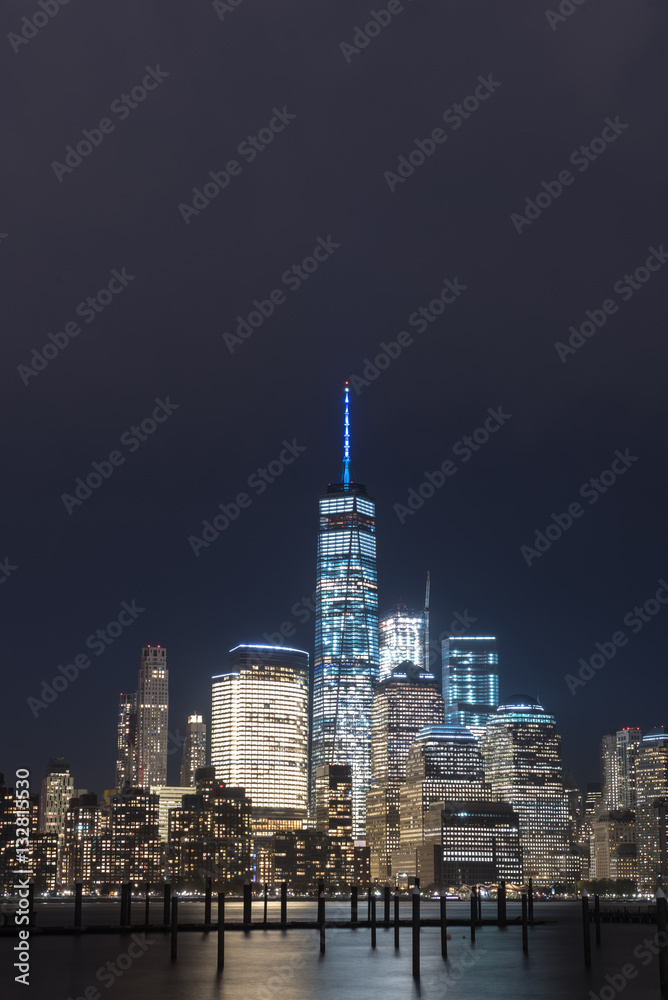 The One World Trade Center from New Jersey side