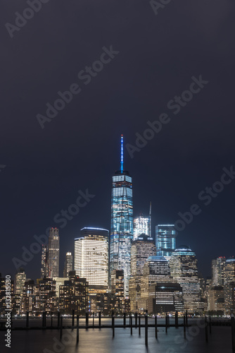 The One World Trade Center from New Jersey side