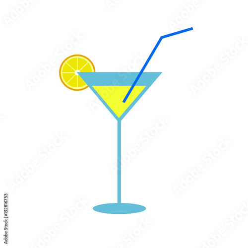 martini vector alcohol glass liquid drink