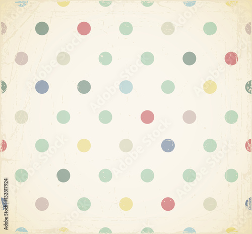 Summer background with circles.