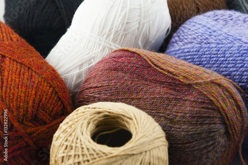 multi-colored yarn