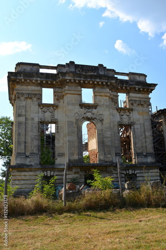 Little Trianon - ruins of the Gheorghe Grigore Cantacuzino s palace. photo