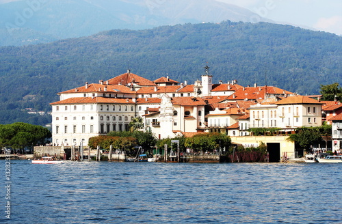 View of the Isola Bella, Lago Maggiore, Italy