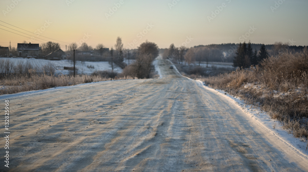 Road in Ukraine