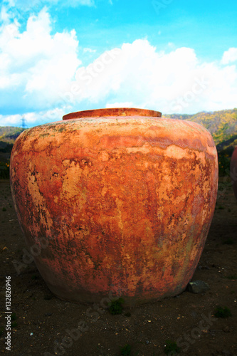 water reservoir in up country, Big jar