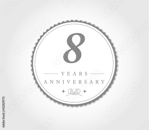 8 years anniversary