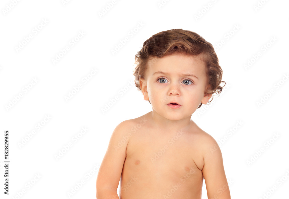 Baby with blue eyes Baby with blue eyes